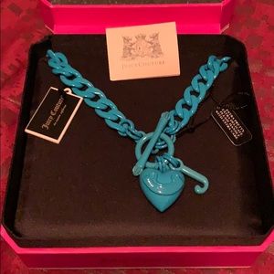 Teal Juicy Couture Necklace